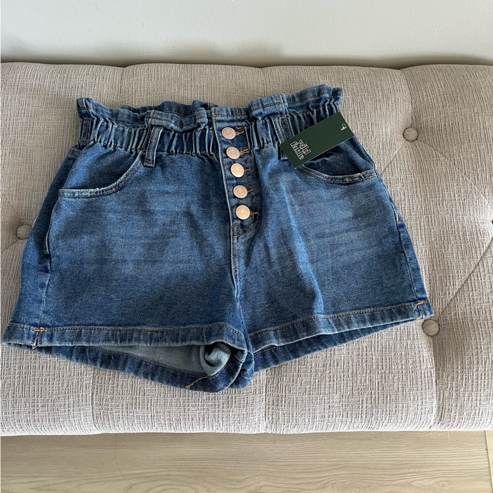 NWT Wild Fable Paper Bag Denim Short